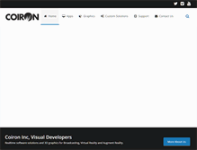 Tablet Screenshot of coiron.com
